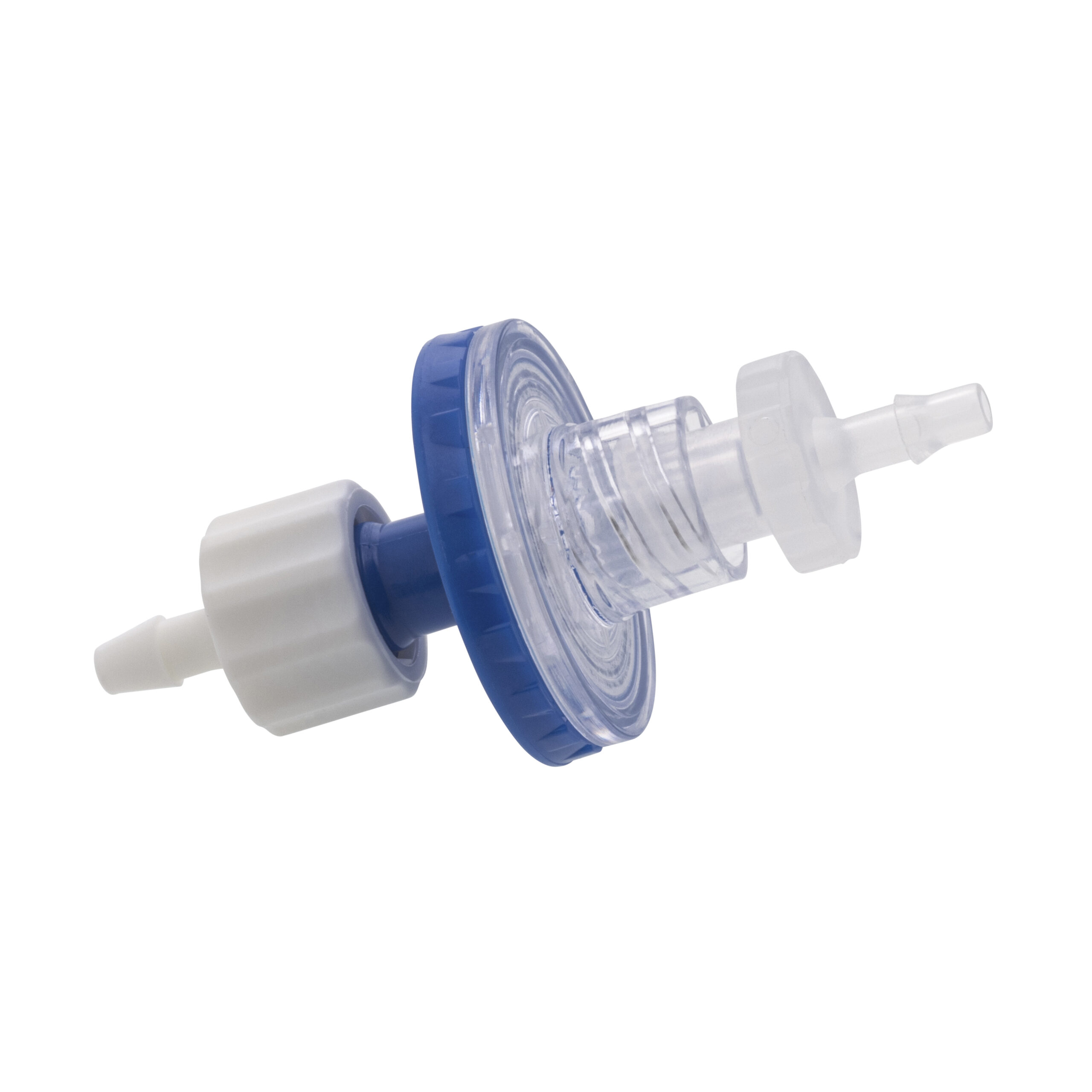 Sparging unit backflow prevention kit assembled into one part on its own.